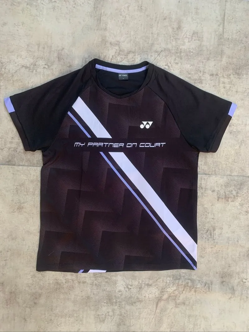 Jersey kaos Yonex badminton baju olahraga running lari sport photo 1