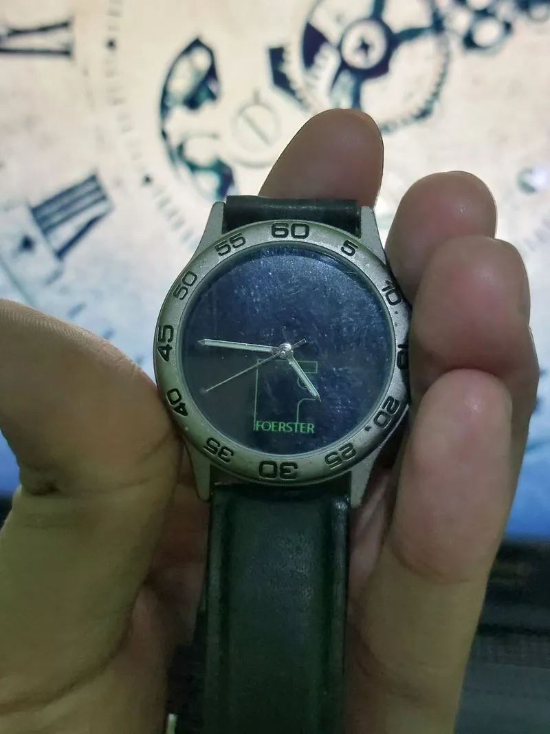 FOERSTER GREEN BLACK DIAL photo 1