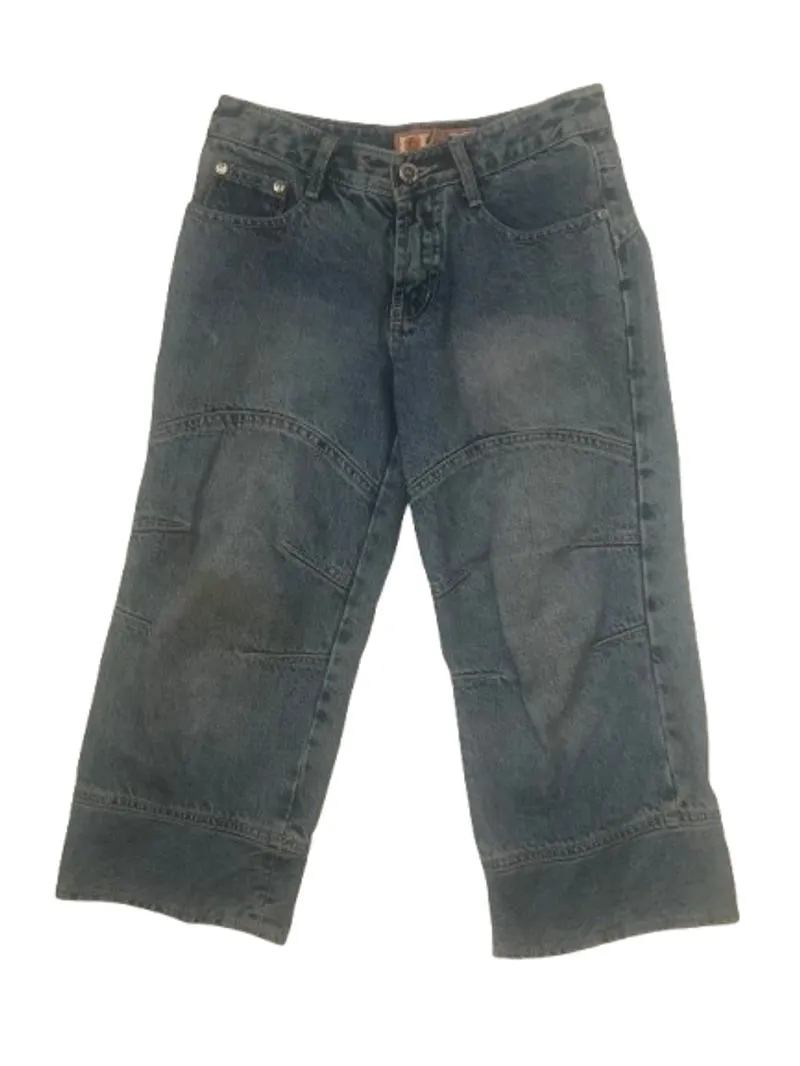 Y2K Short Wanita gray photo 1