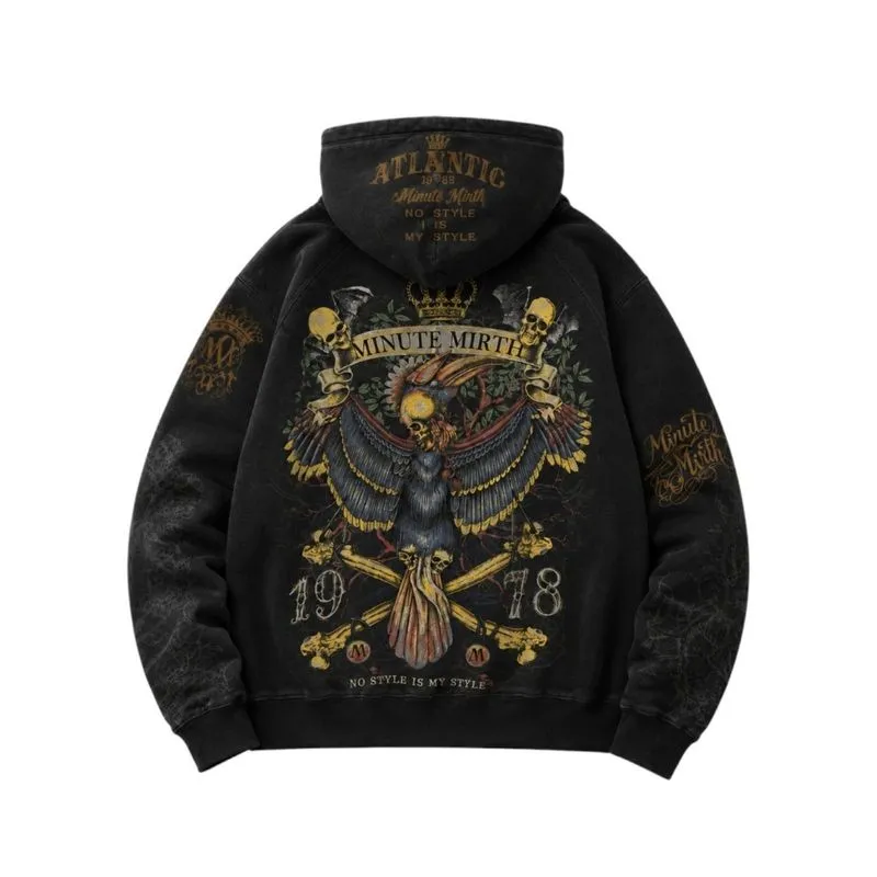 Zipper Hoodie minute mirth y2k grunge style  photo 1