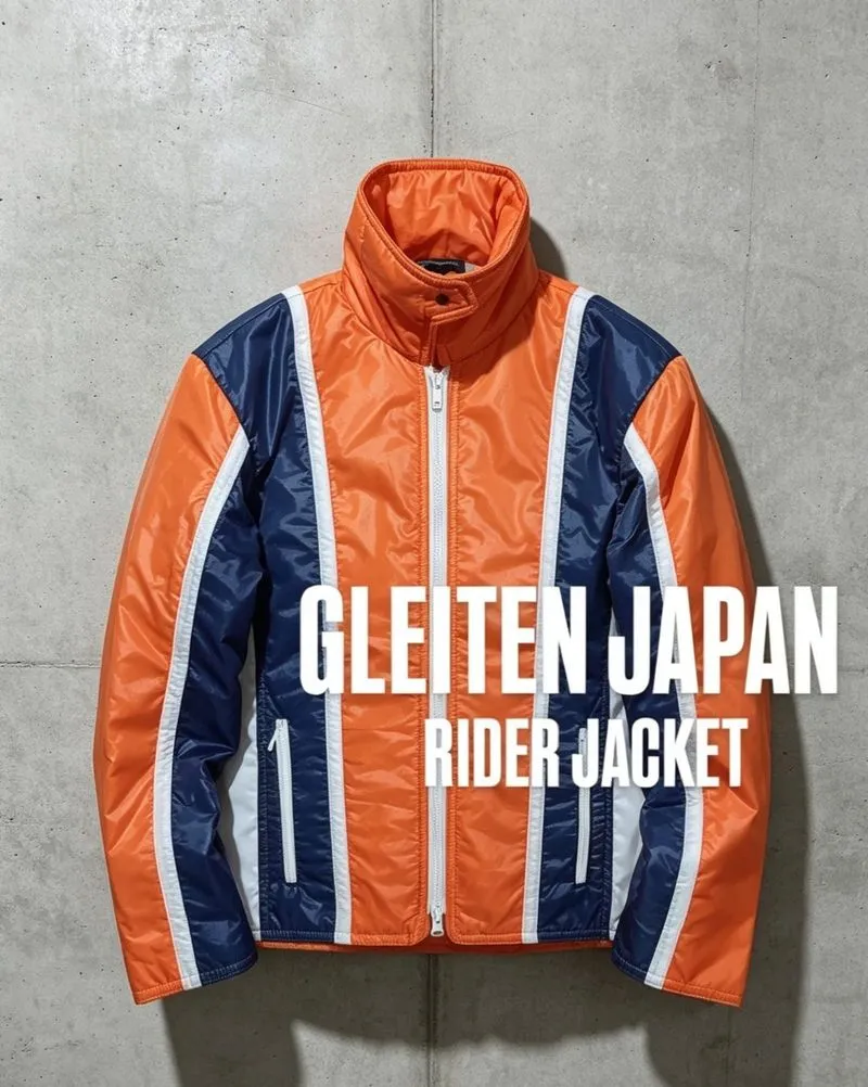 JAKET GLEITEN JAPAN RIDER JACKET DALEMAN INER HIDEN HOODIE.  photo 1