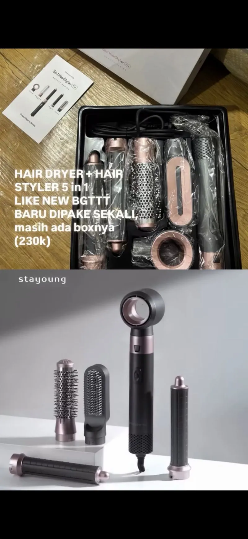 HAIR DRYER + HAIR STYLER 5 in 1 photo 1