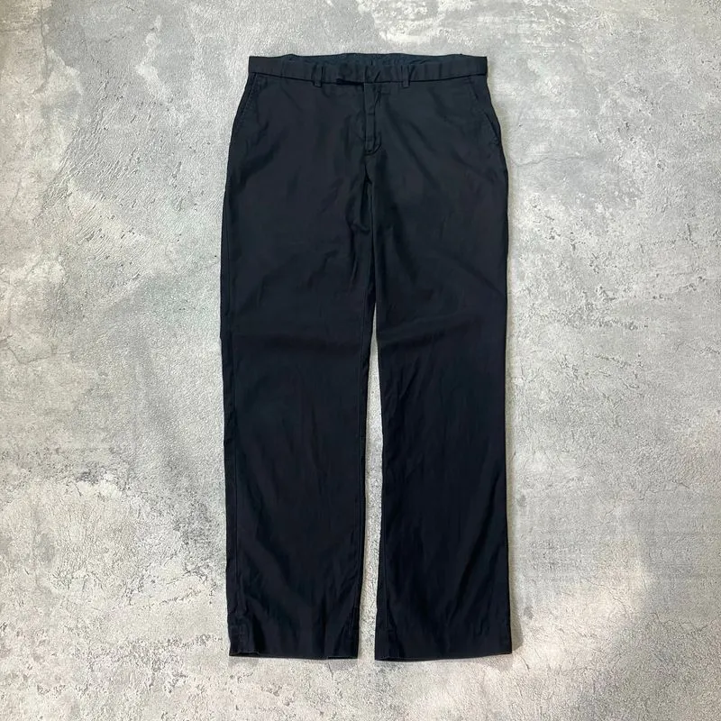 Polo Ralph Lauren black cinch-side chinos pants  photo 1