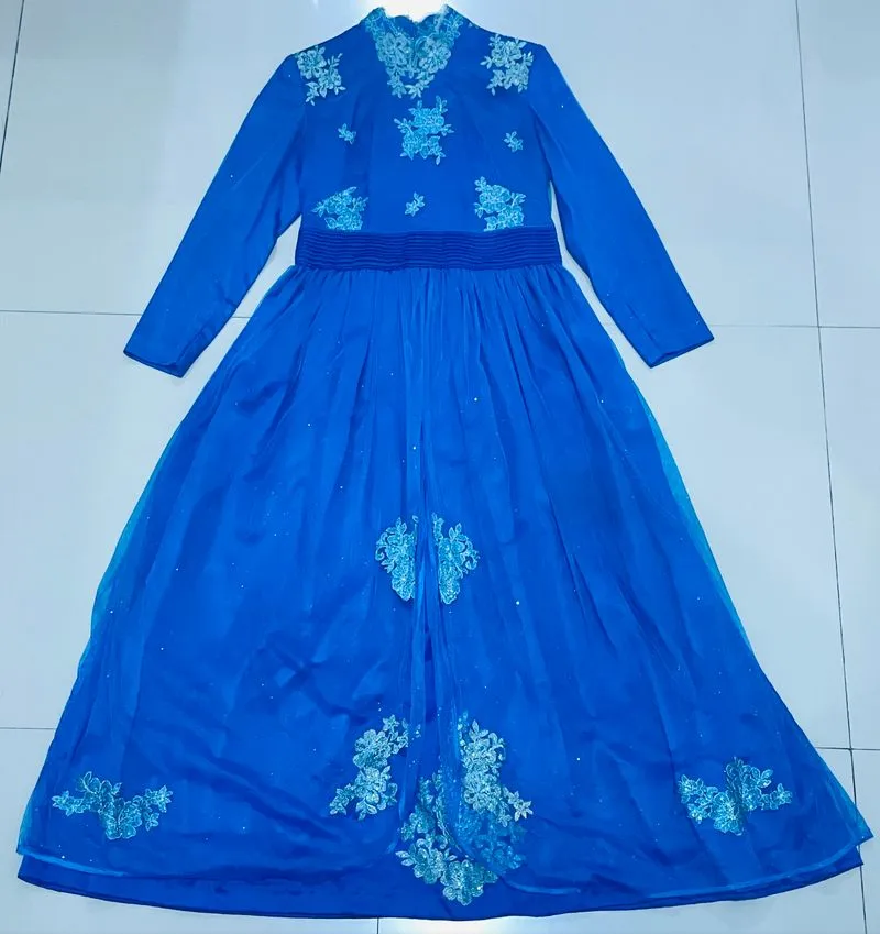 Baju gamis brokat photo 1