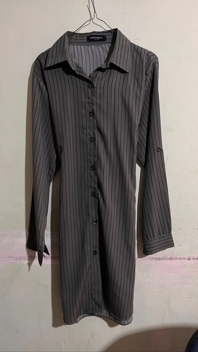 berry benka shirt dress  photo 1