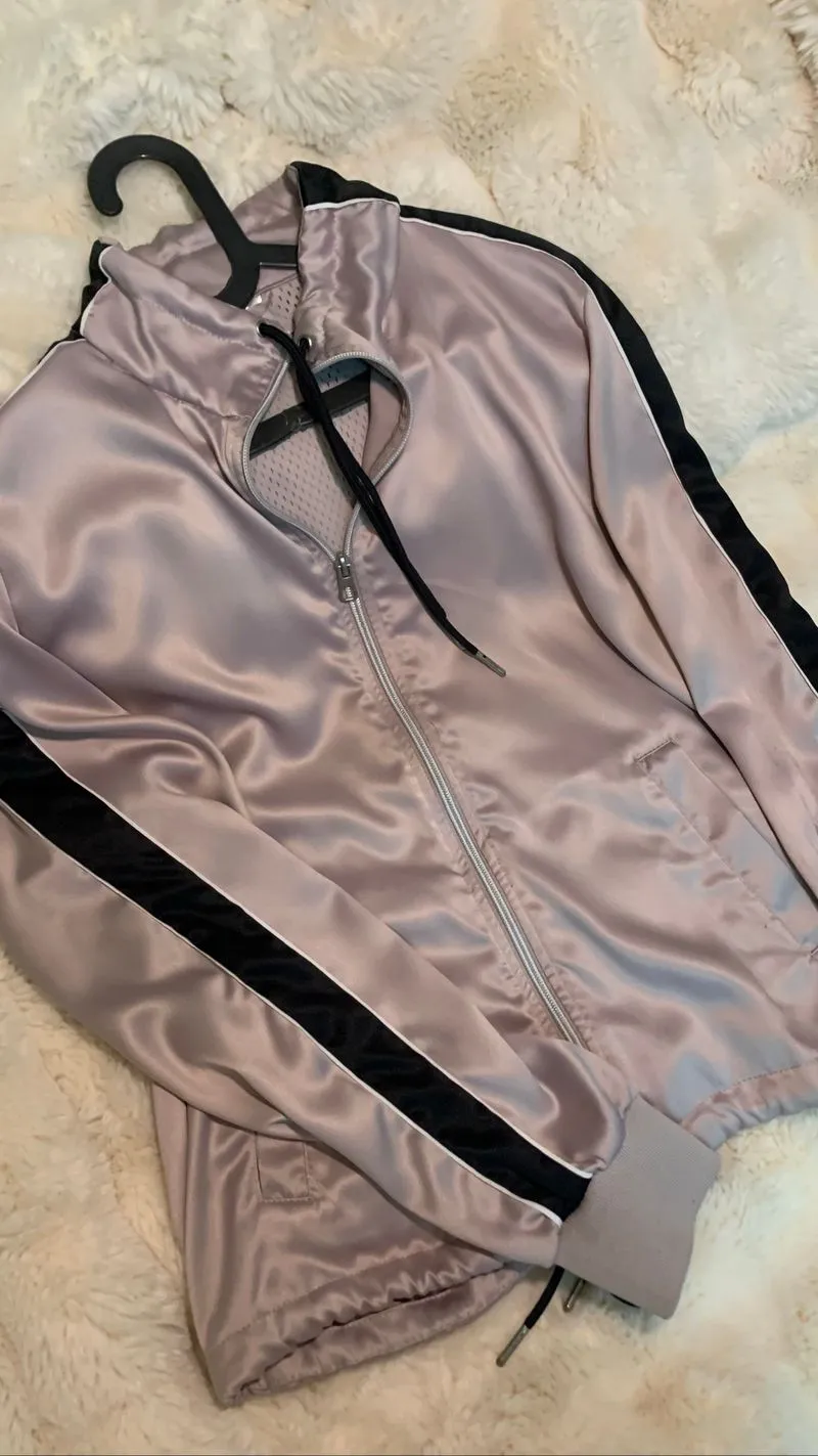 hnm jaket bokber satin photo 1