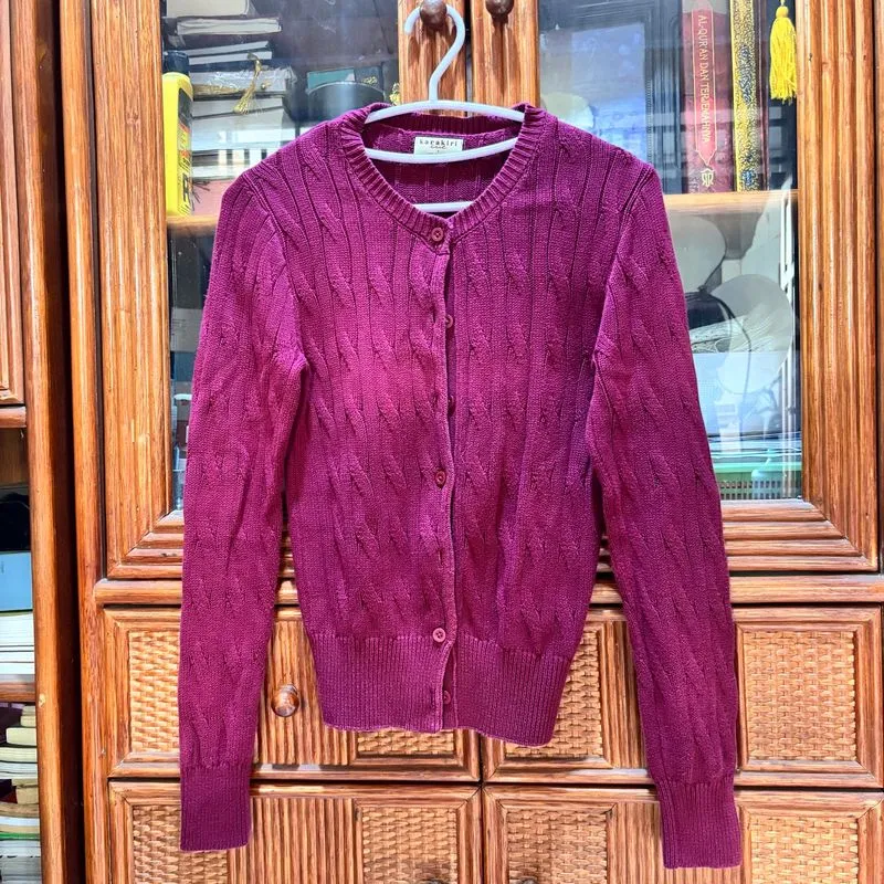 Cable Knit Cardigan Karakiri photo 1