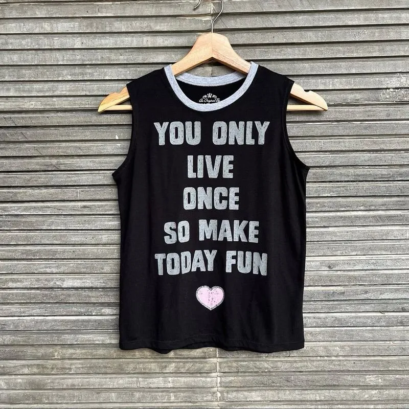 D173 - Atasan Sleeveless Muscle Tank Well Worn photo 1