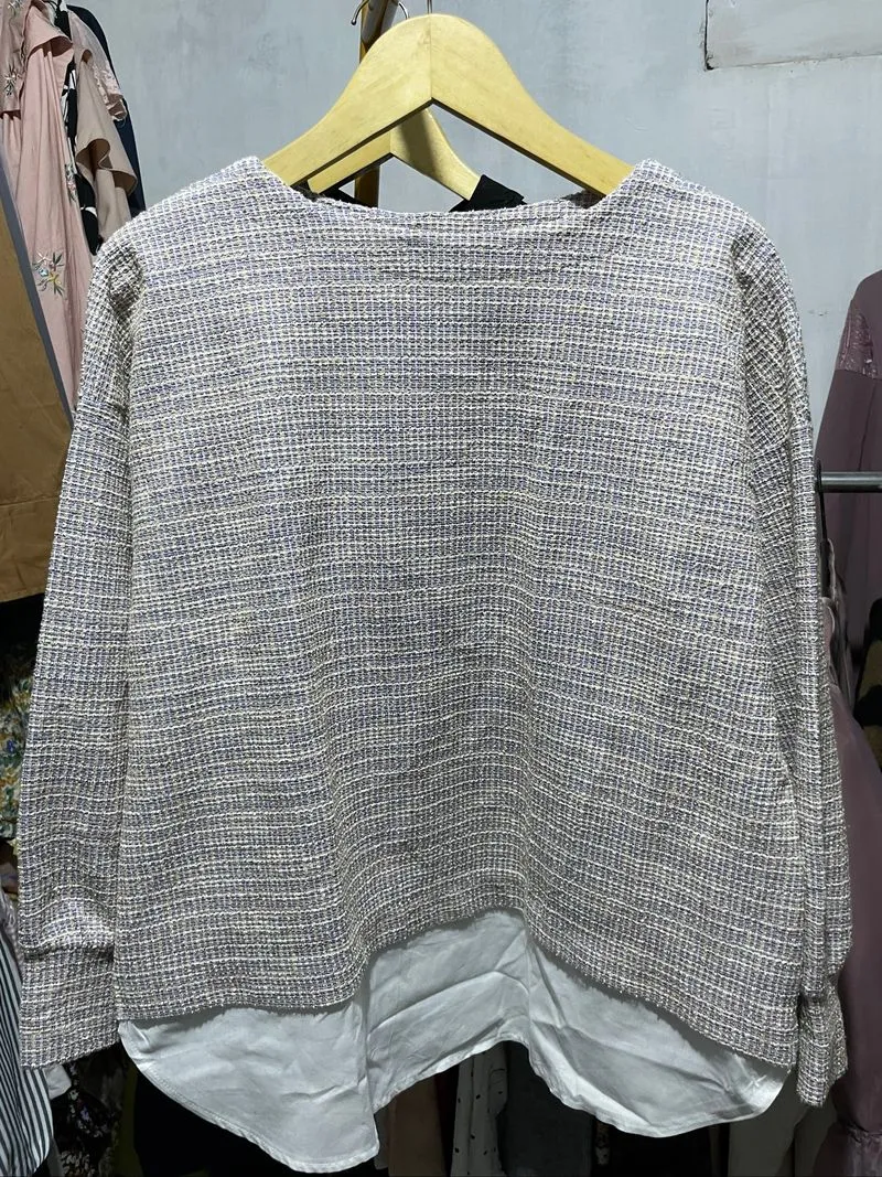 HK Works London Combed Tweed Katun photo 1