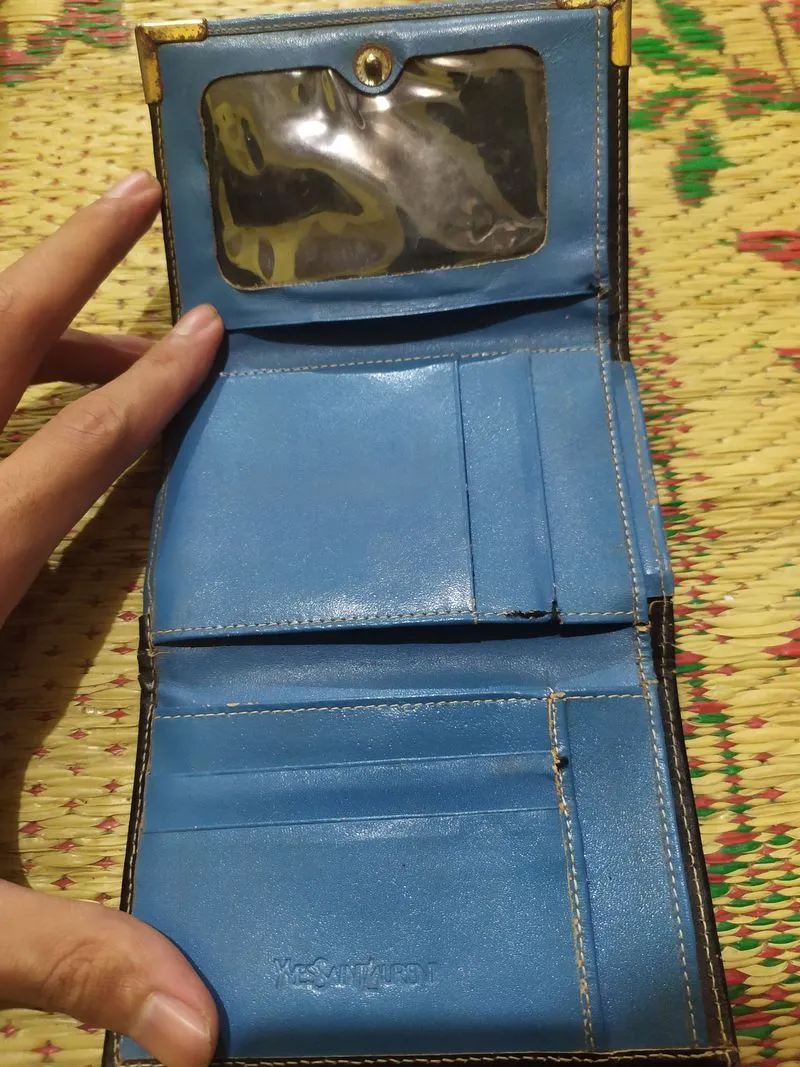 Dompet Ysl Mens Wallet Yves Saint Laurent YSL Vintage Luxury