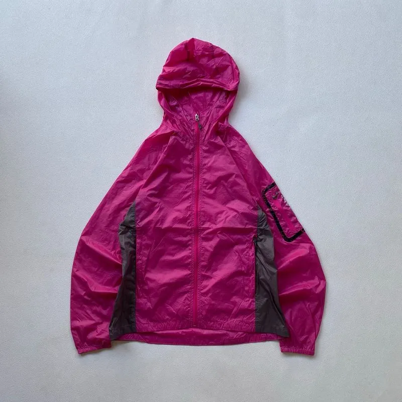 Jaket lightweight windbreaker running hiking montbell photo 1