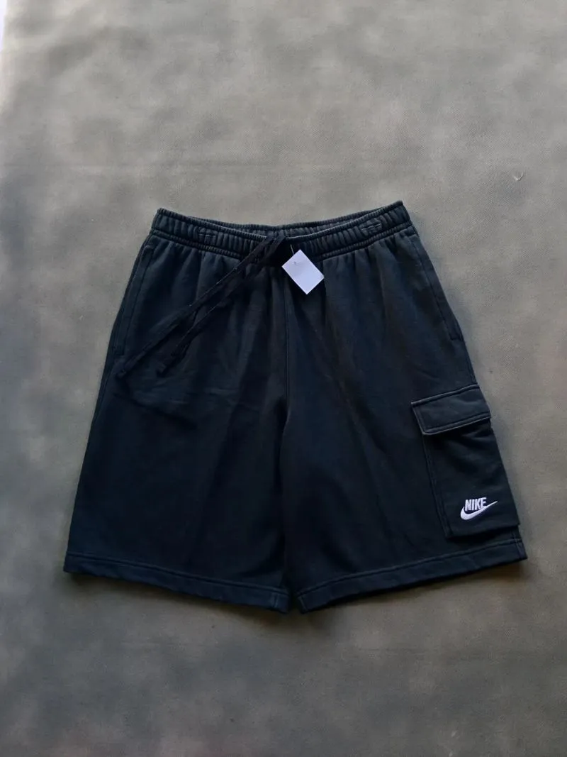 NIKE BLACK CARGO SHORT PANTS | SWEATPANTS| CELANA PENDEK | C photo 1