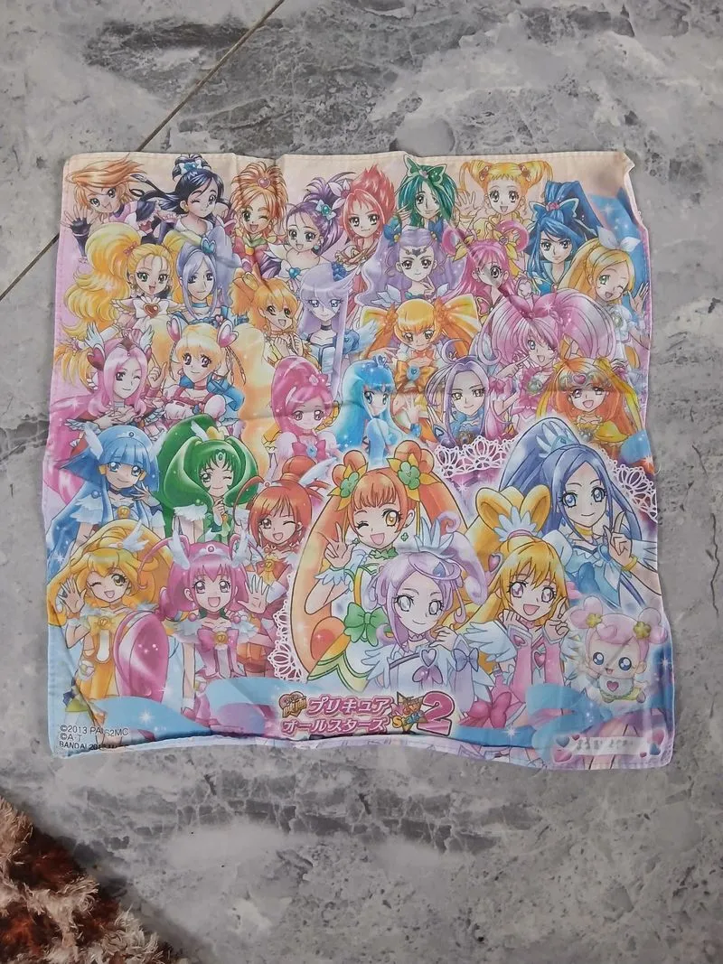 Vtg Bandai Handkerchief photo 1