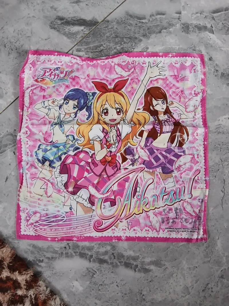 Vtg Bandai Handkerchief photo 1