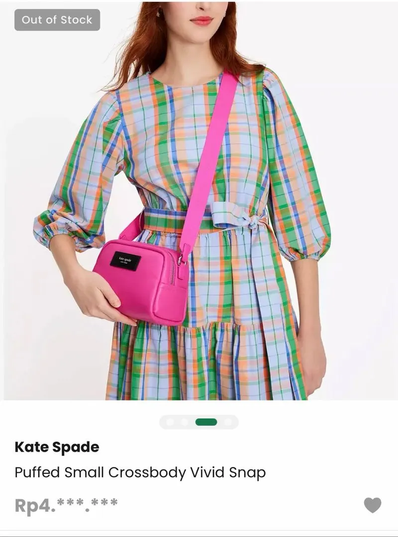 kate spade puffy small crossbody photo 1