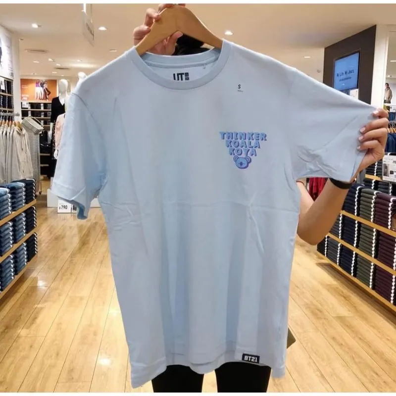 Uniqlo x BT21 Thinker Koala Koya Light Blue photo 1