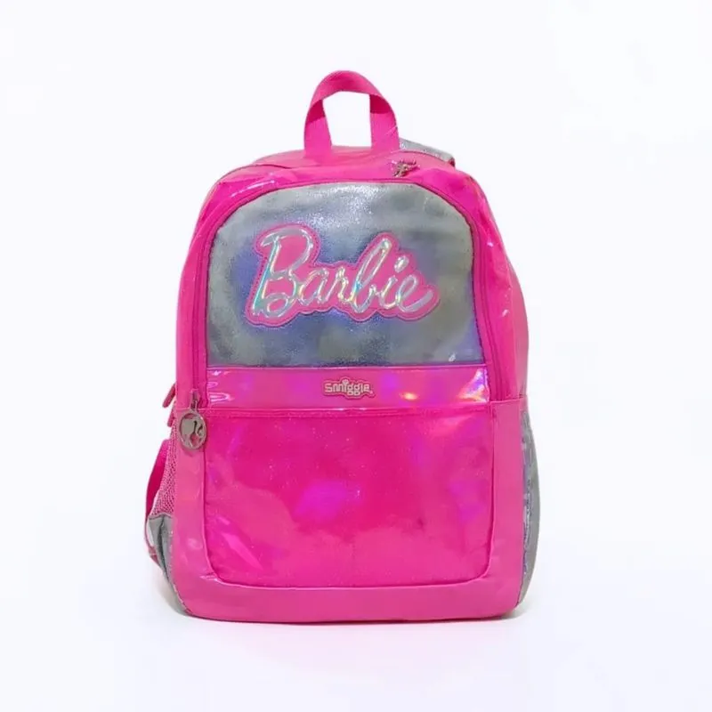 Smiggle Pink Barbie Play and Go Classic Backpack Original  photo 1