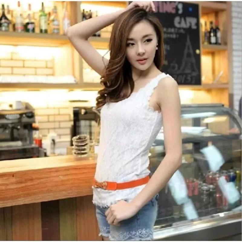 TANK TOP / BLUS BRUKAT IMPORT Hitam photo 1