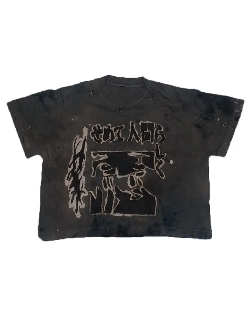 Boxy shirt Rework Alt grunge Street wear photo 1
