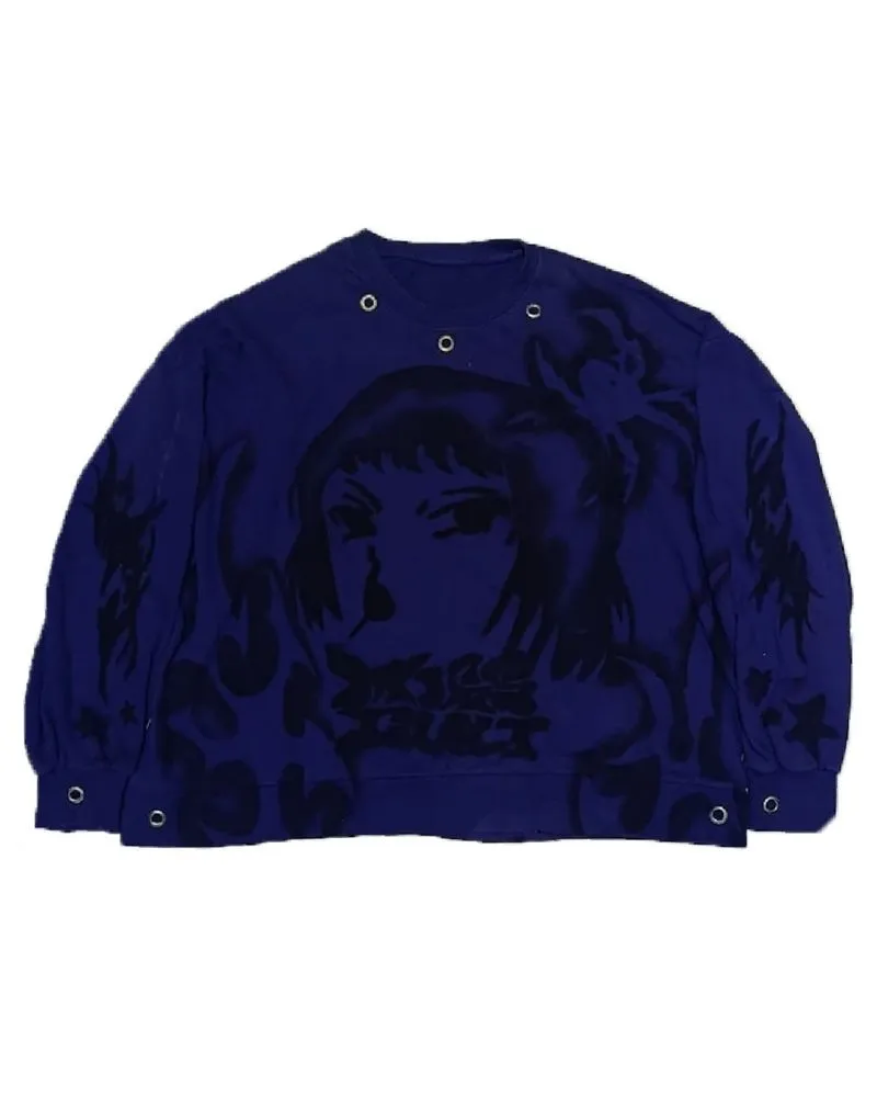Sweater Sweet purple girl Rework photo 1