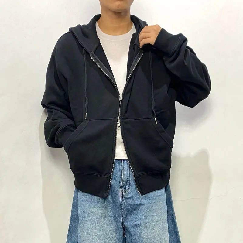 Toffee Double zipper hoodie Black photo 1