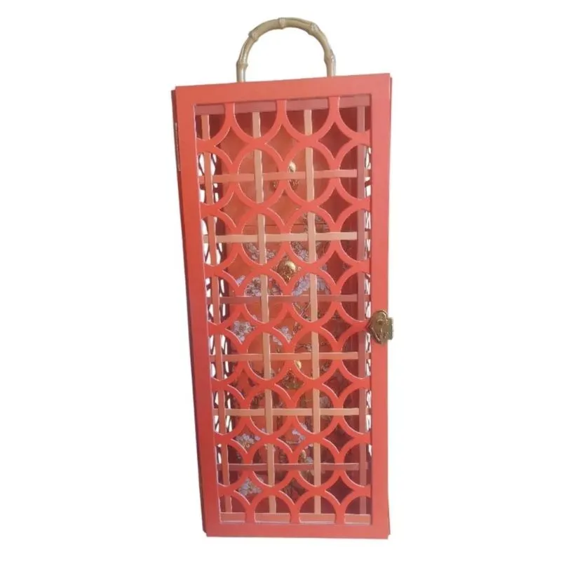 Hardbox Imlek Premium Model Lemari Tenteng Laser Cutting photo 1