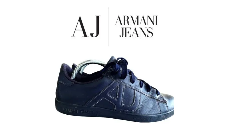 Armani	 Luxury Casual Casual shoe Pria navy blue photo 1
