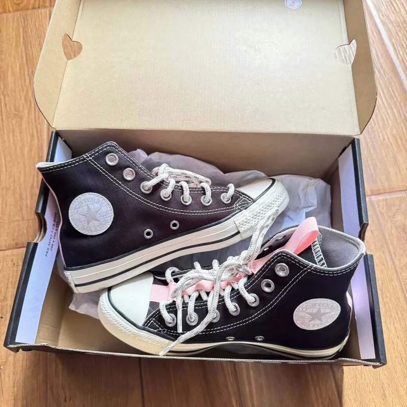 Converse Casual Ankle boots Wanita pink black photo 1