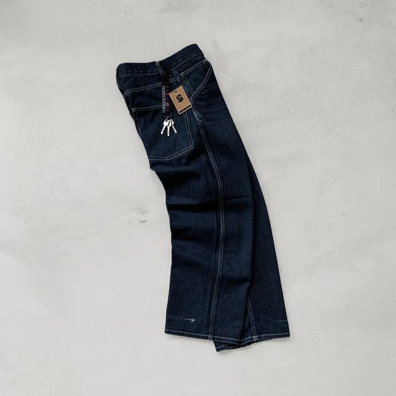 GLOBAL UNIQLO INDIGO JEANS  photo 1