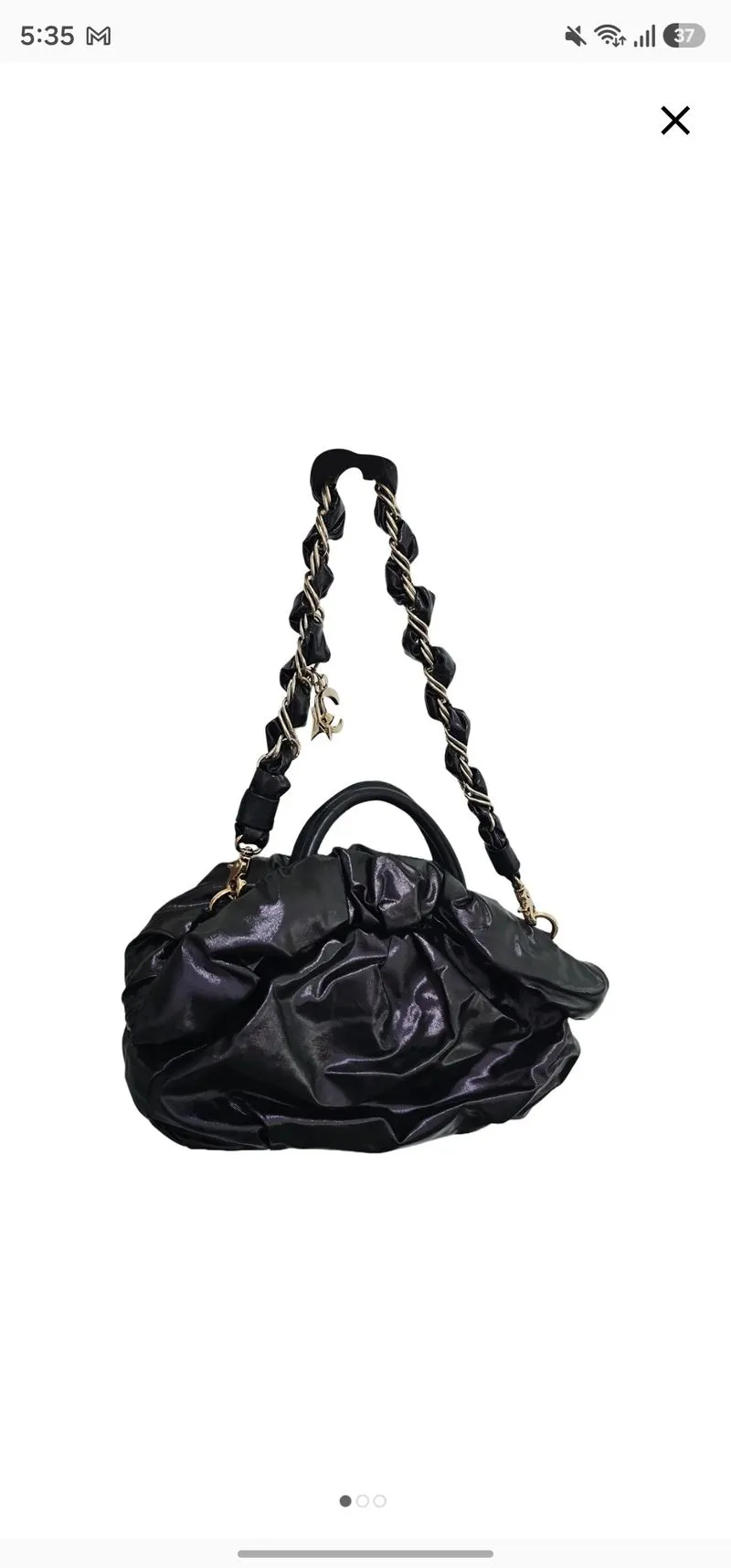 Corto Moltedo Embossed Leather Top Handle Bag photo 1