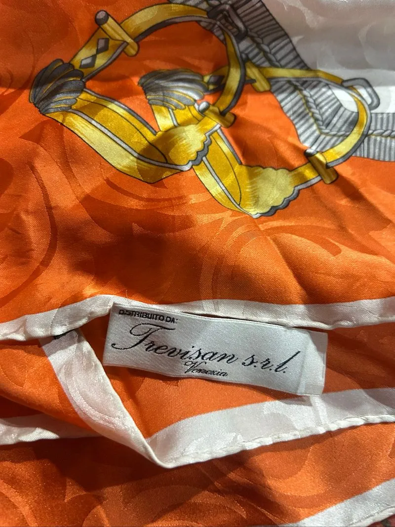 venezia silk scarf  kuda photo 1