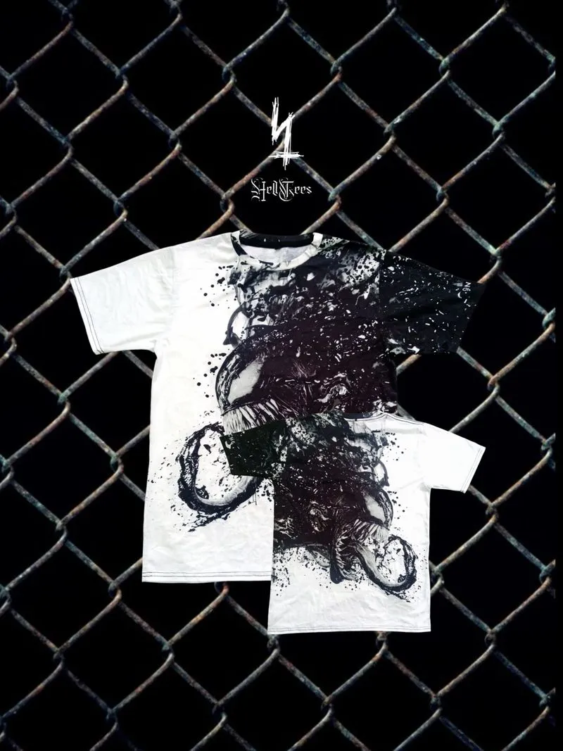 ⚜️ Y2K Venom AOP Graphic Tee photo 1