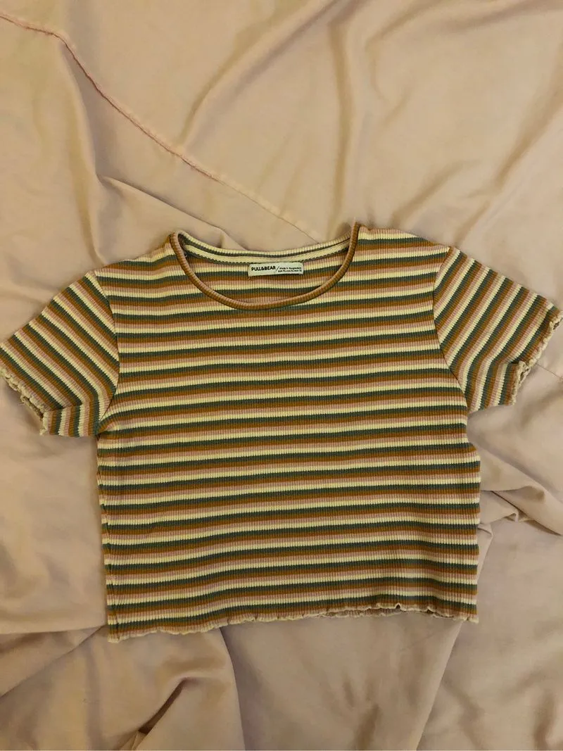 Pull & Bear Stripe Top photo 1