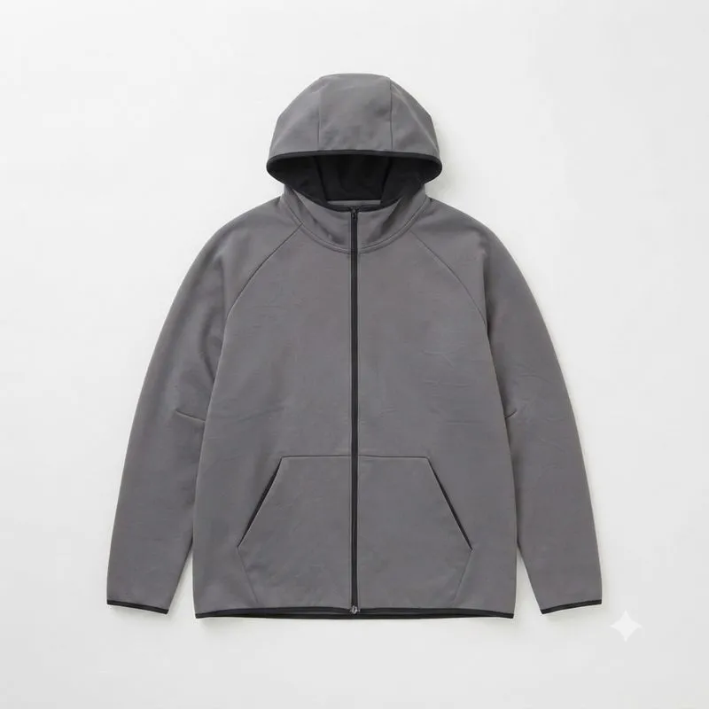 Uniqlo Gray Softshell Fleeced Lined Hooded Windstopperr photo 1