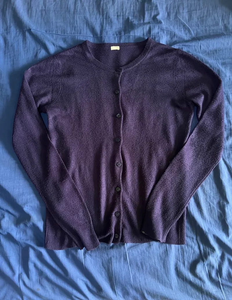 cardigan navy GU photo 1