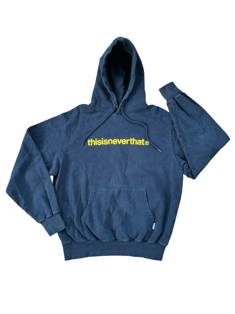 Thisisneverthat hoodie navy photo 1