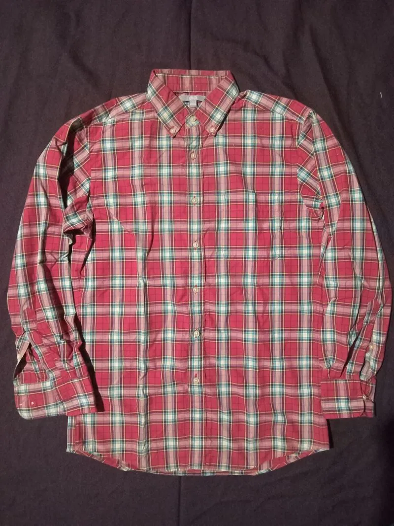 Uniqlo Casual Casual shirt Pria red photo 1