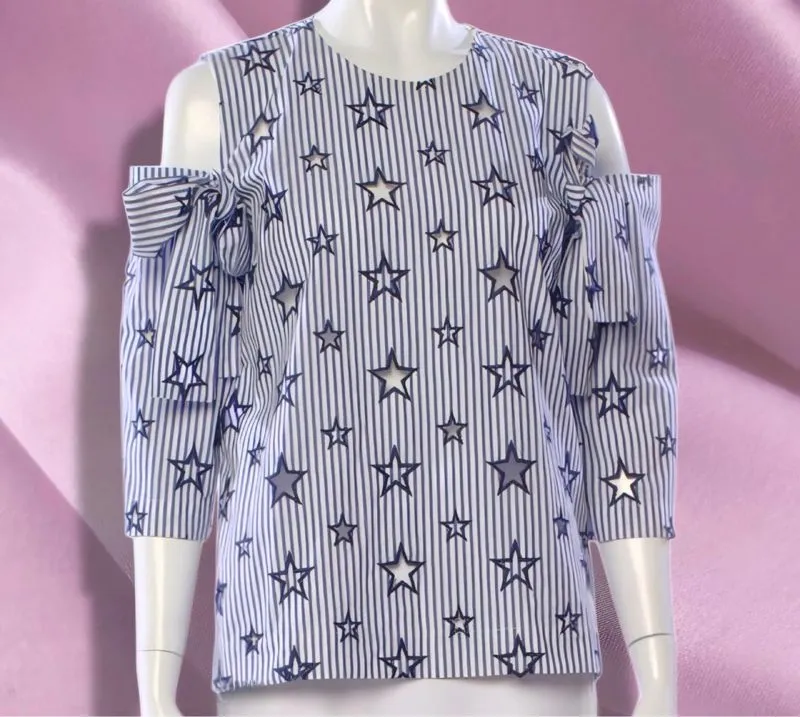 Sandro Paris Star Blue Top photo 1