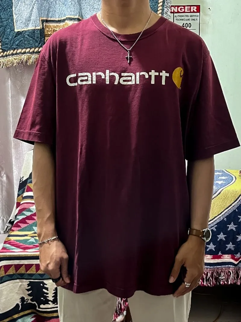 Carhartt Script Maroon photo 1