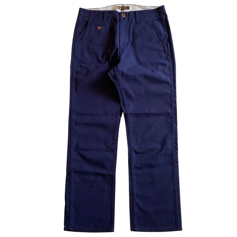 M.C Apache Hopsack Roll Up Pants Dark Navy photo 1