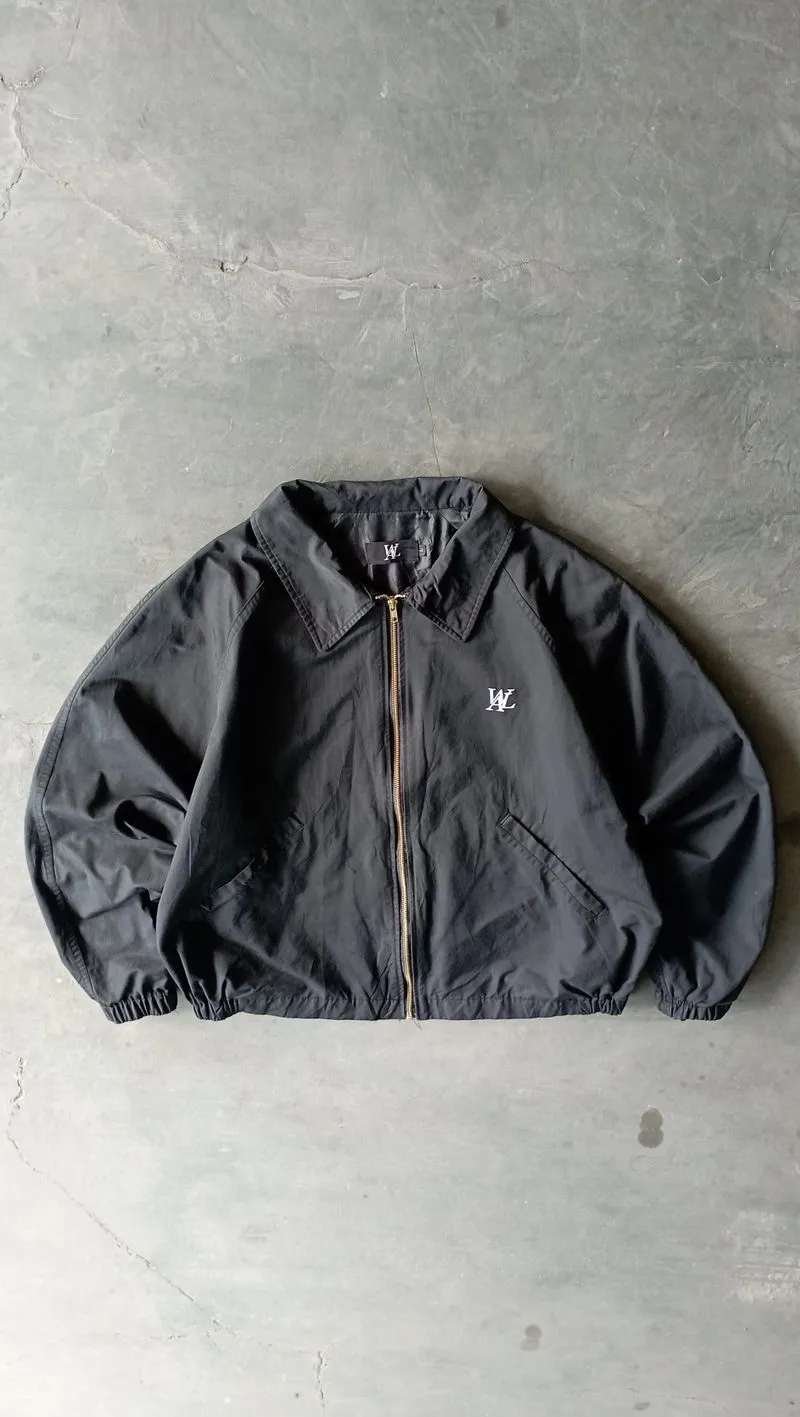 2000's Val Work Jacket Canvas Black Boxy photo 1