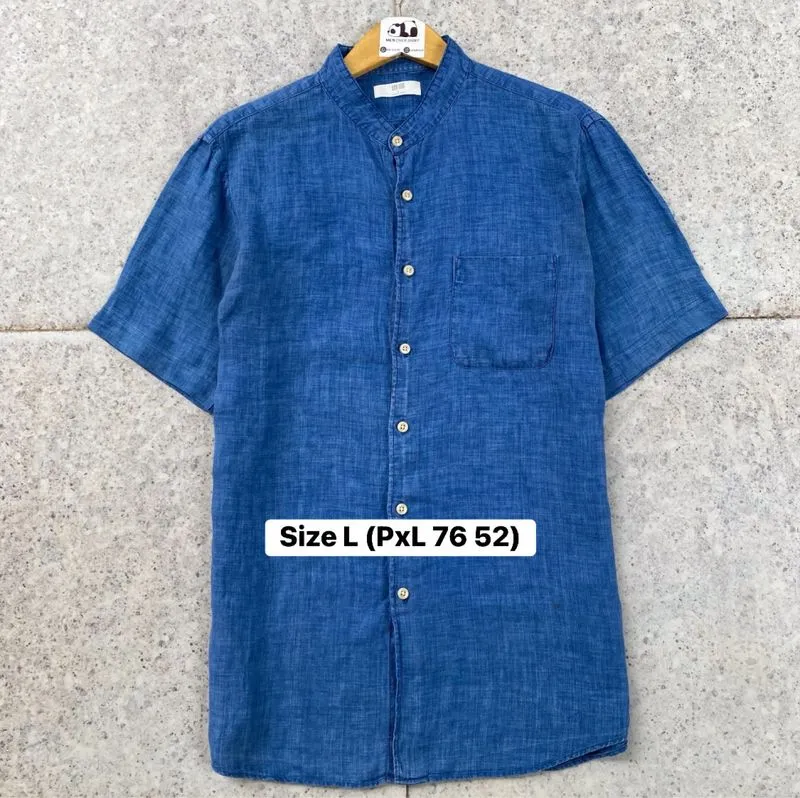 Kemeja Linen Shanghai Uniqlo photo 1