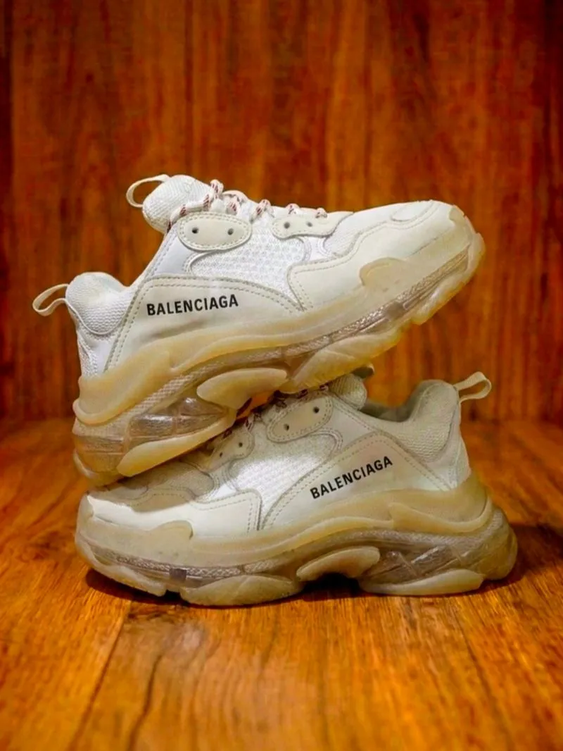 Balenciaga Triple S Transparan Outsole 'White' photo 1