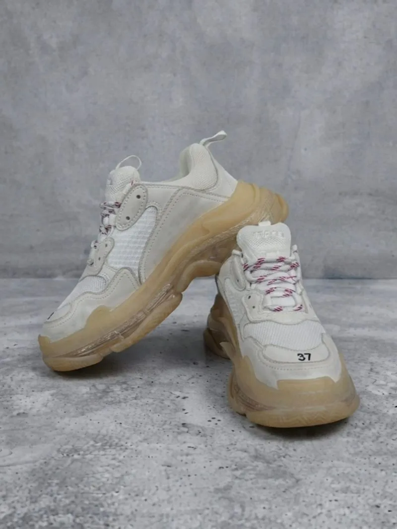 Balenciaga Triple S Transparan Outsole 'White' photo 1
