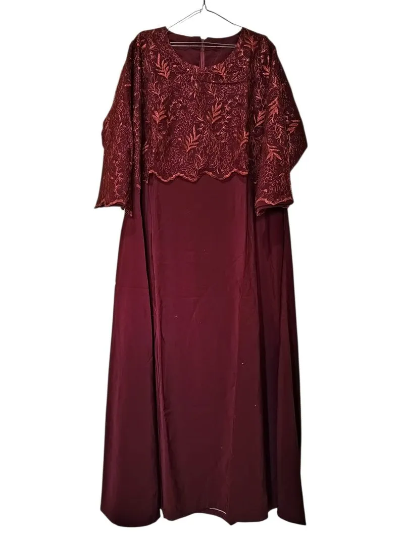 Gamis mix brukat ld 120 photo 1