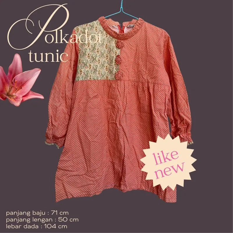 Polkadot tunic photo 1