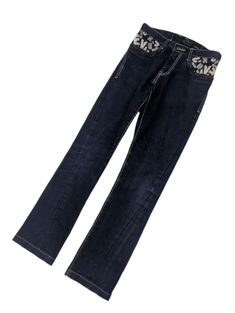 Evisu Vintage Y2K Jeans Pria black photo 1
