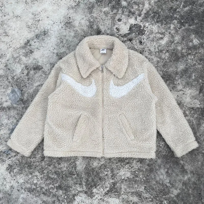 Nike Sportswear Windbreaker Pria cream photo 1