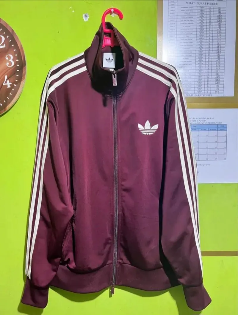 Tracktop Adidas firebird maroon photo 1