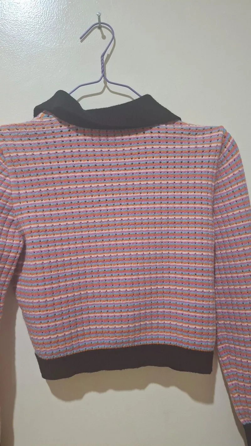 Cardigan Crop Top Pomelo photo 1